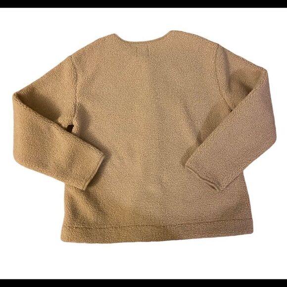 NEW Joie Teddy Collarless Snap Front Jacket Medium - Picture 2 of 4